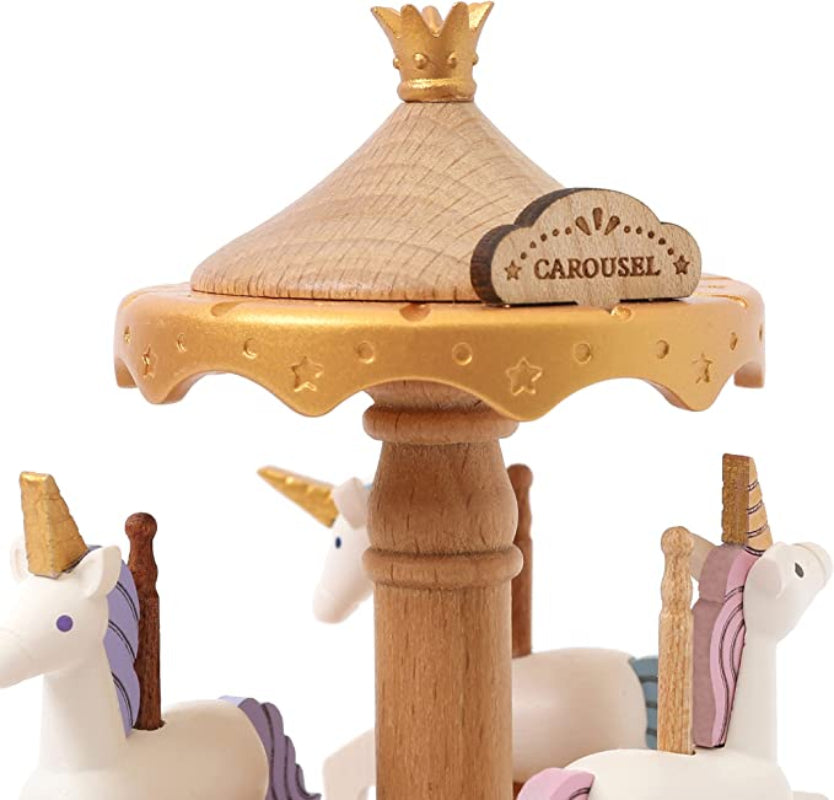 Cajita musical Wooderfullife- Carrusel de Unicornios ✨💫🦄