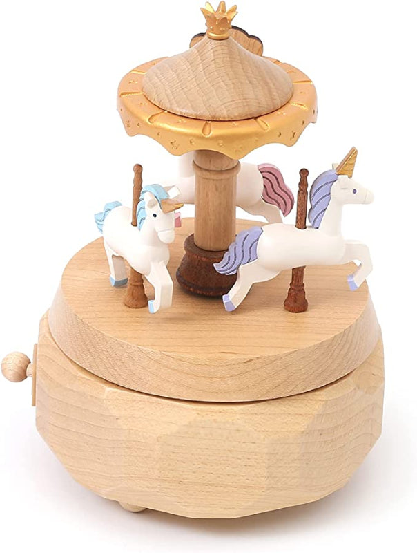 Cajita musical Wooderfullife- Carrusel de Unicornios ✨💫🦄