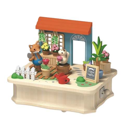 Cajita Musical Wooderful life- Fox Gardener 🦊