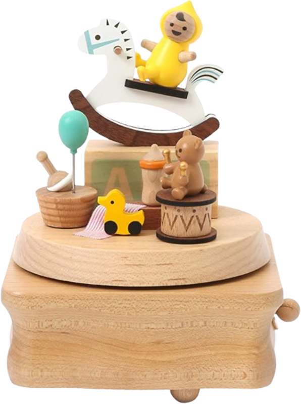 Cajita Musical Wooderfullife -MULTI ROTATE MUSIC BOX NEW LIFE