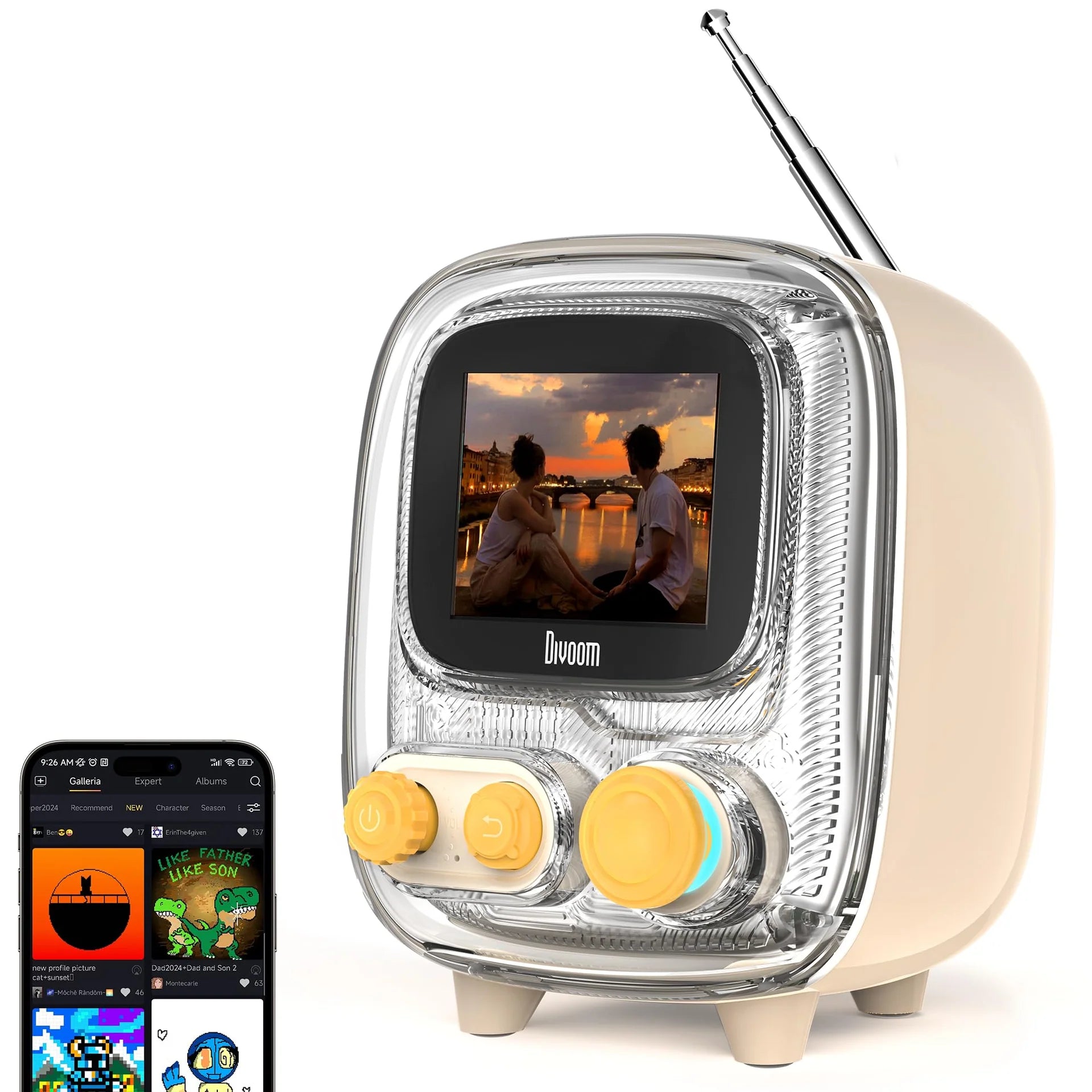 Parlante bluetooth Divoom - Tivoo 2 pixel art 👾