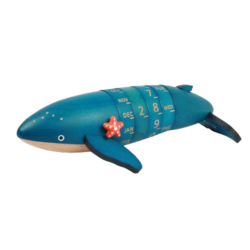 DECO Wooderful Life - Calendario Blue Whale 🐳