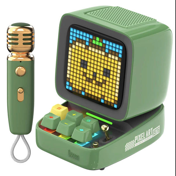 Parlante bluetooth Divoom - DITOO MIC pixel art y karaoke 👾 🎤