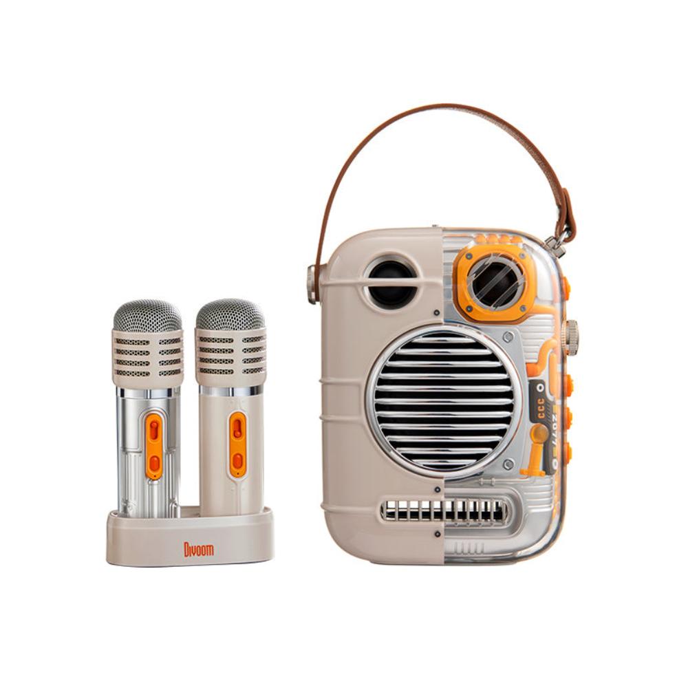 PARLANTE BLUETOOTH DIVOOM- SPARK PRO (KARAOKE DOBLE)🎤