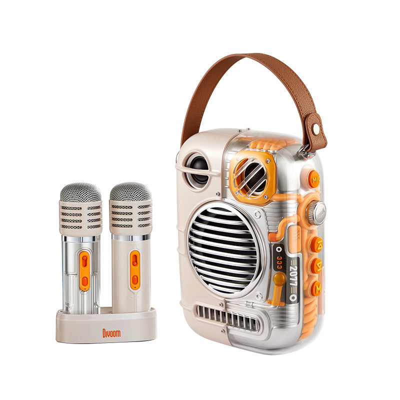 PARLANTE BLUETOOTH DIVOOM- SPARK PRO (KARAOKE DOBLE)🎤