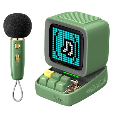 Parlante bluetooth Divoom - DITOO 5 M pixel art y karaoke 👾 🎤