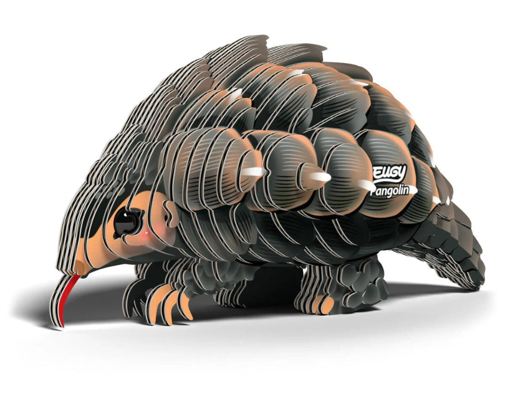 PUZZLE 3D EUGY DODOLAND – PANGOLIN (PANGOLÍN)🐾💚
