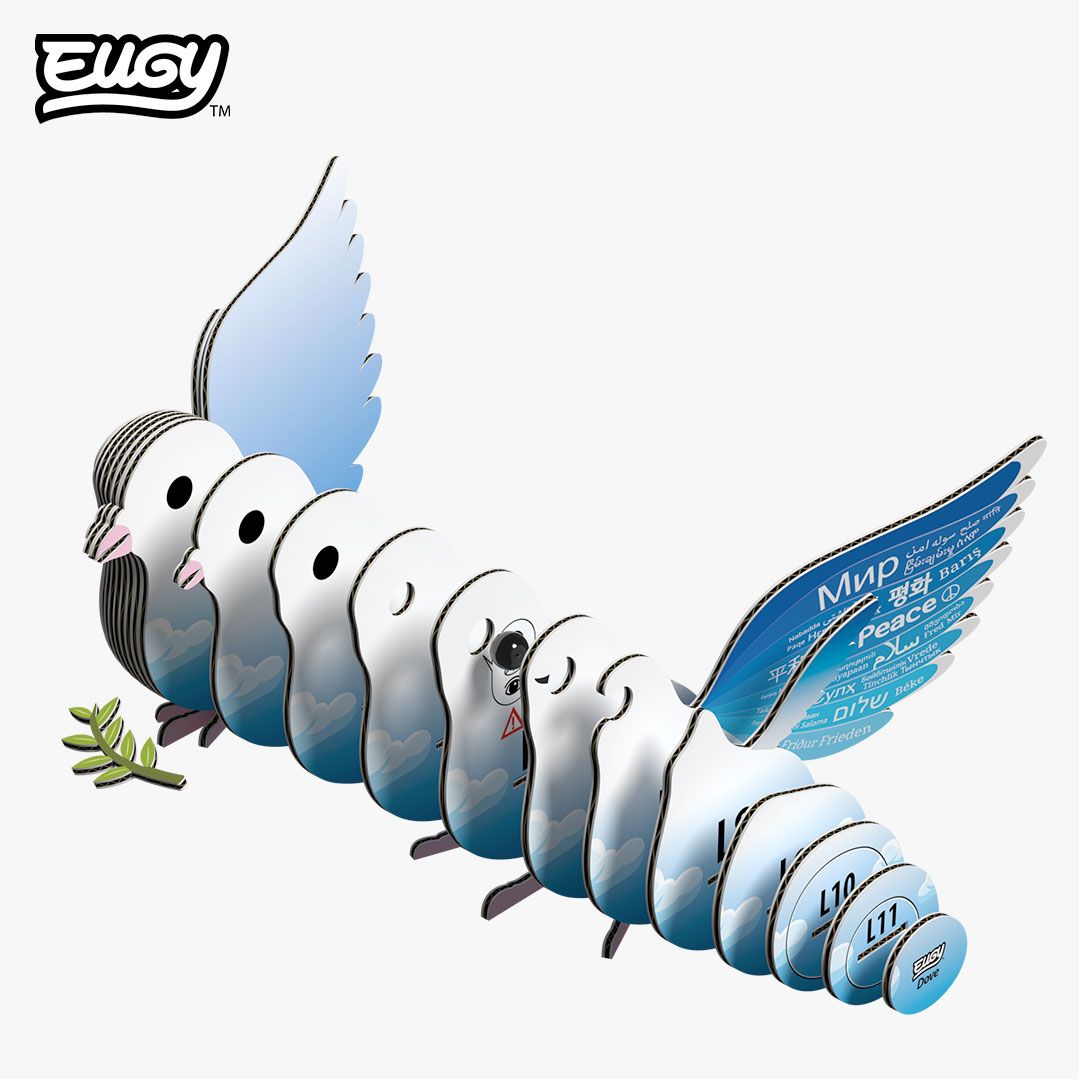 Puzzle 3D Eugy Dodoland- Paloma de la paz (Dove) 🕊️