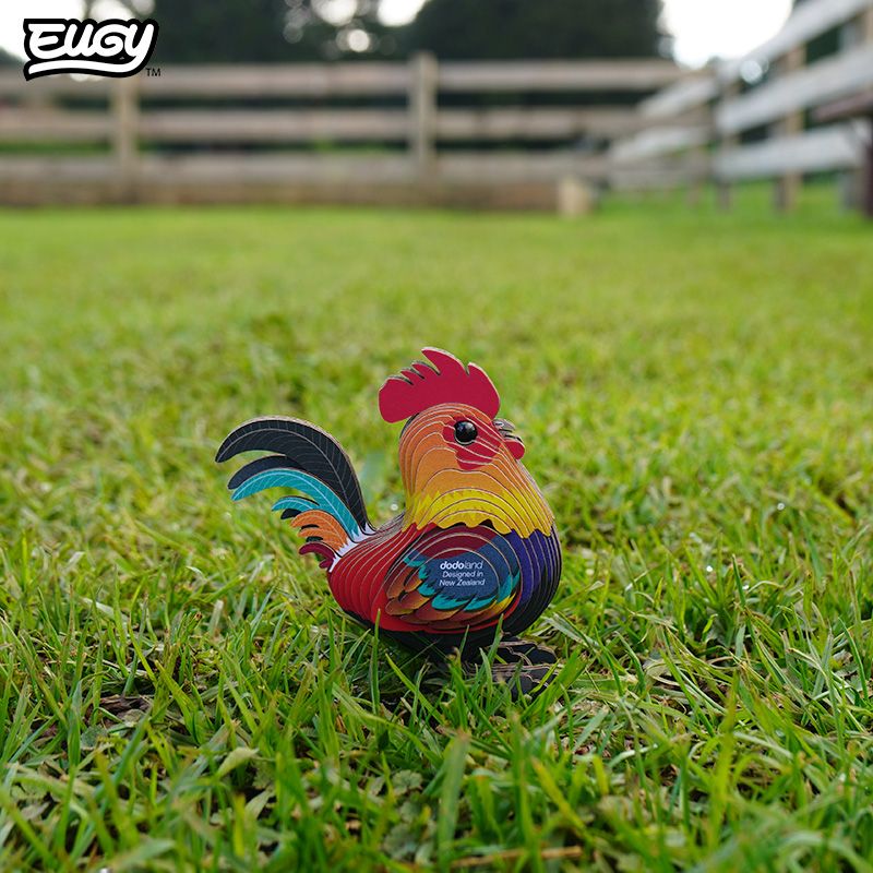 Puzzle 3D Eugy Dodoland- Gallo (Rooster) 🐓