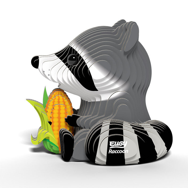 Puzzle 3D Eugy Dodoland - Raccoon (mapache) 🦝
