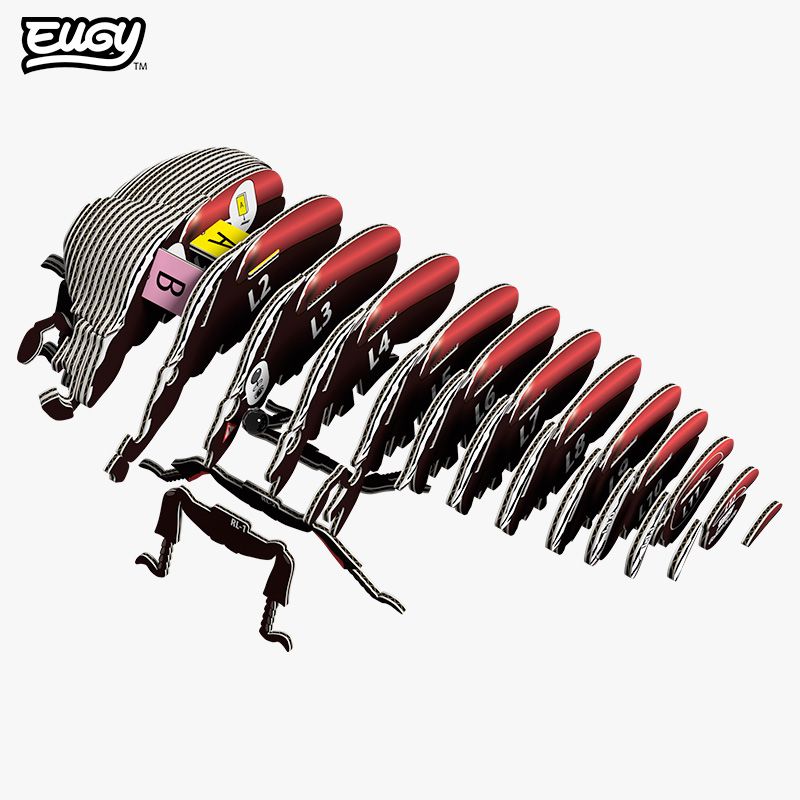 Puzzle 3D Eugy Dodoland - Escarabajo Goliat (Goliath Beetle) 🪲