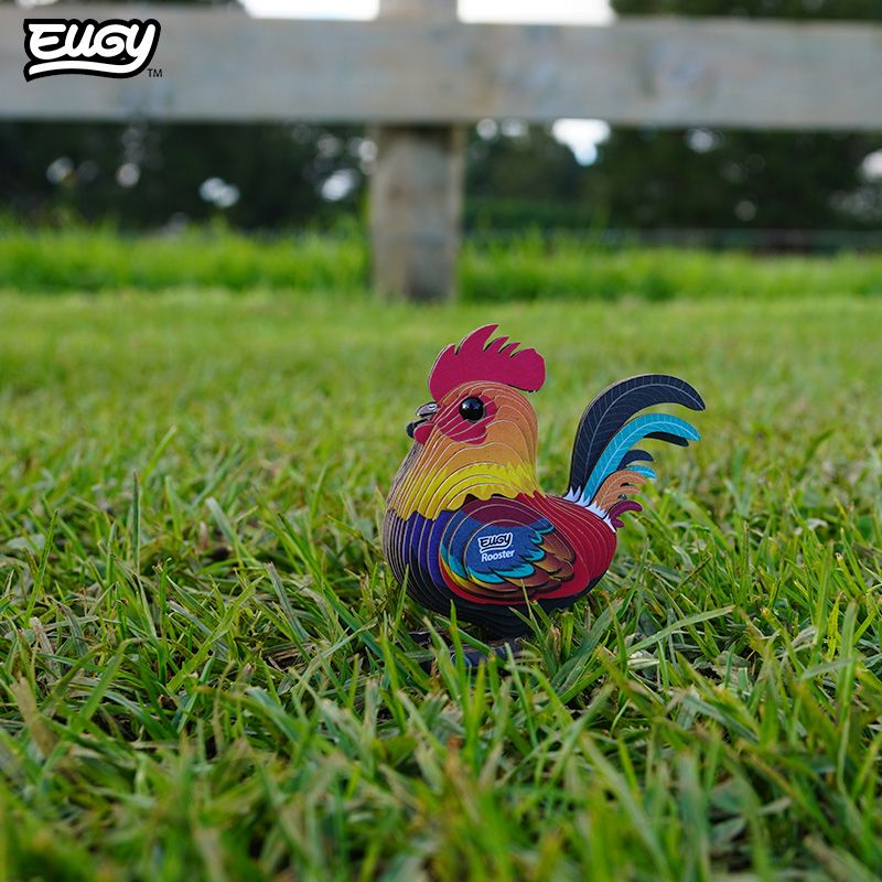 Puzzle 3D Eugy Dodoland- Gallo (Rooster) 🐓