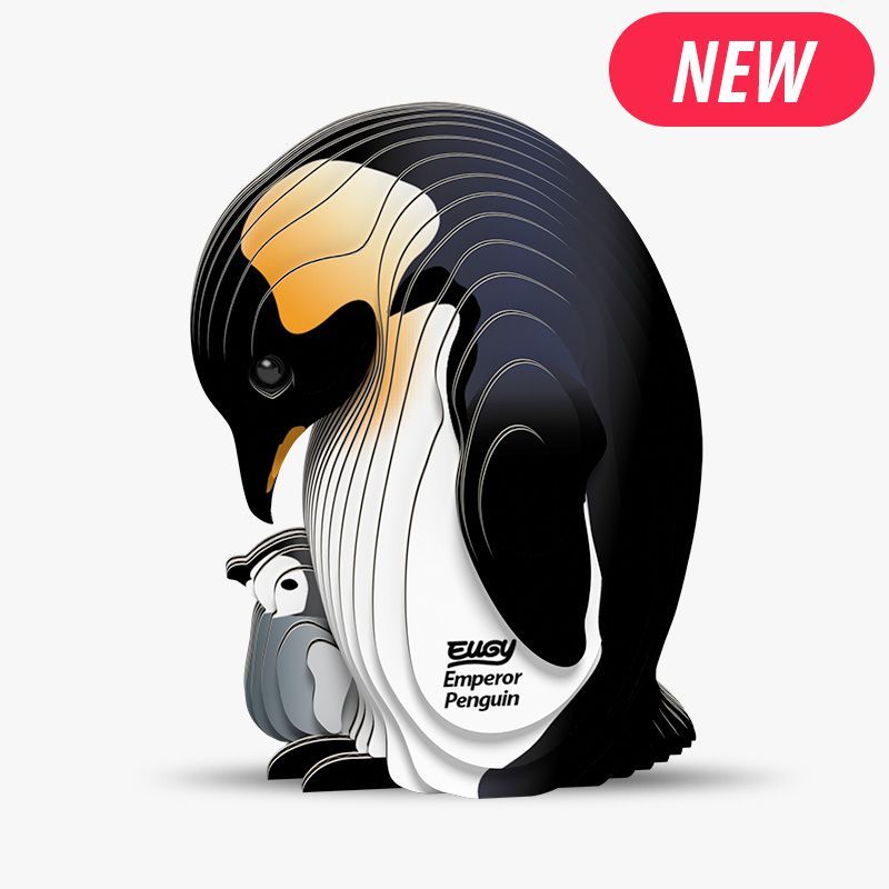 Puzzle 3D Eugy Dodoland- Pingûino Emperador 🐧