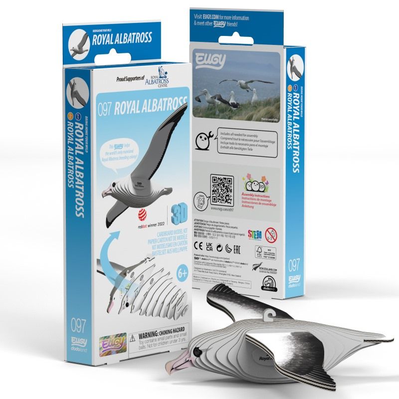 Puzzle 3D Eugy Dodoland- Royal Albatross (Albatros Real)