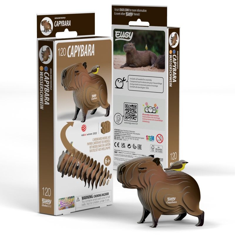 Puzzle 3D Eugy Dodoland- Capibara 🐾