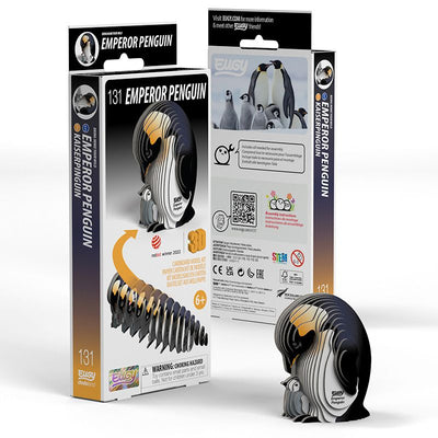 Puzzle 3D Eugy Dodoland- Pingûino Emperador 🐧