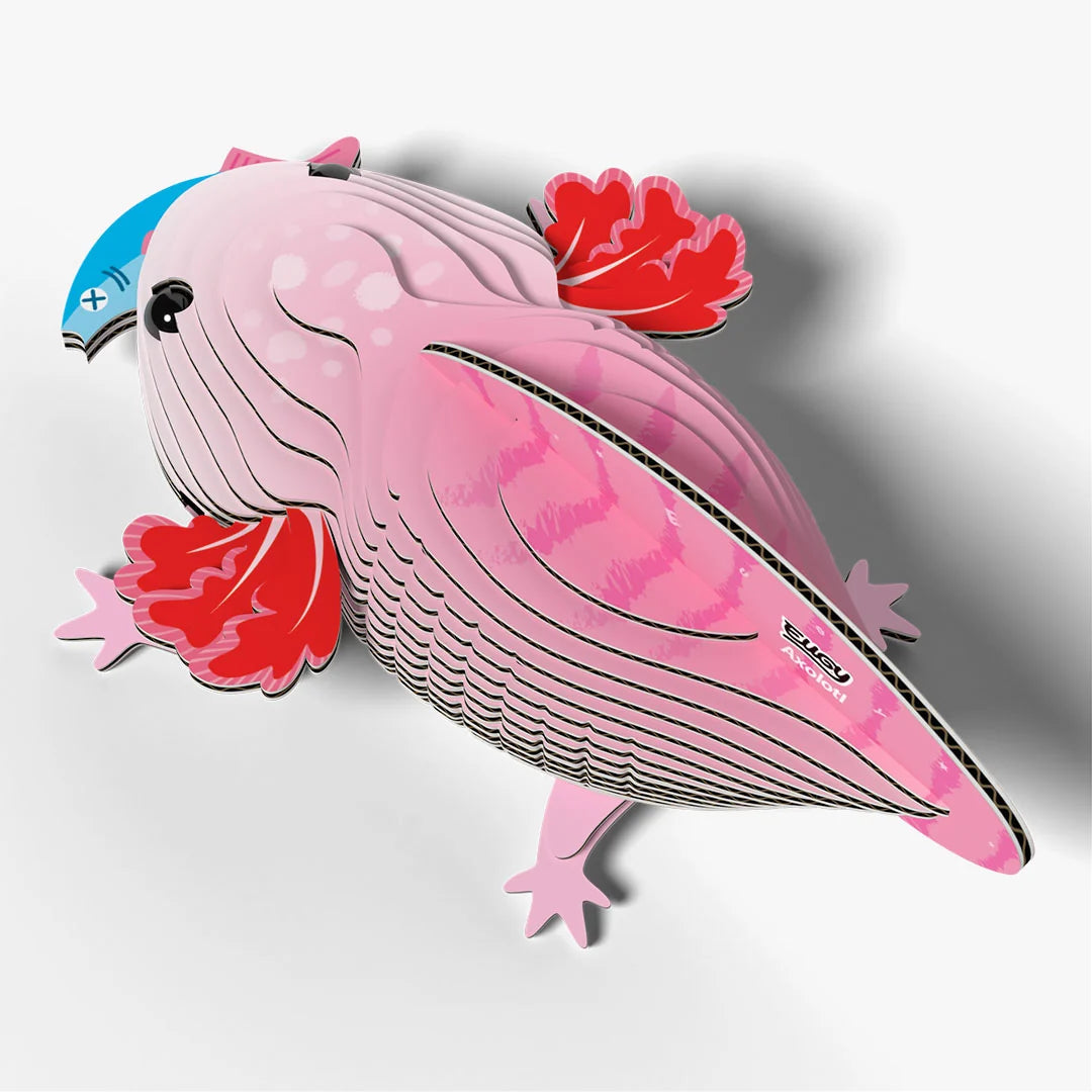 Puzzle 3D Eugy Dodoland - Axolotl (Ajolote) ᓬ(•ᴗ•)ᕒ