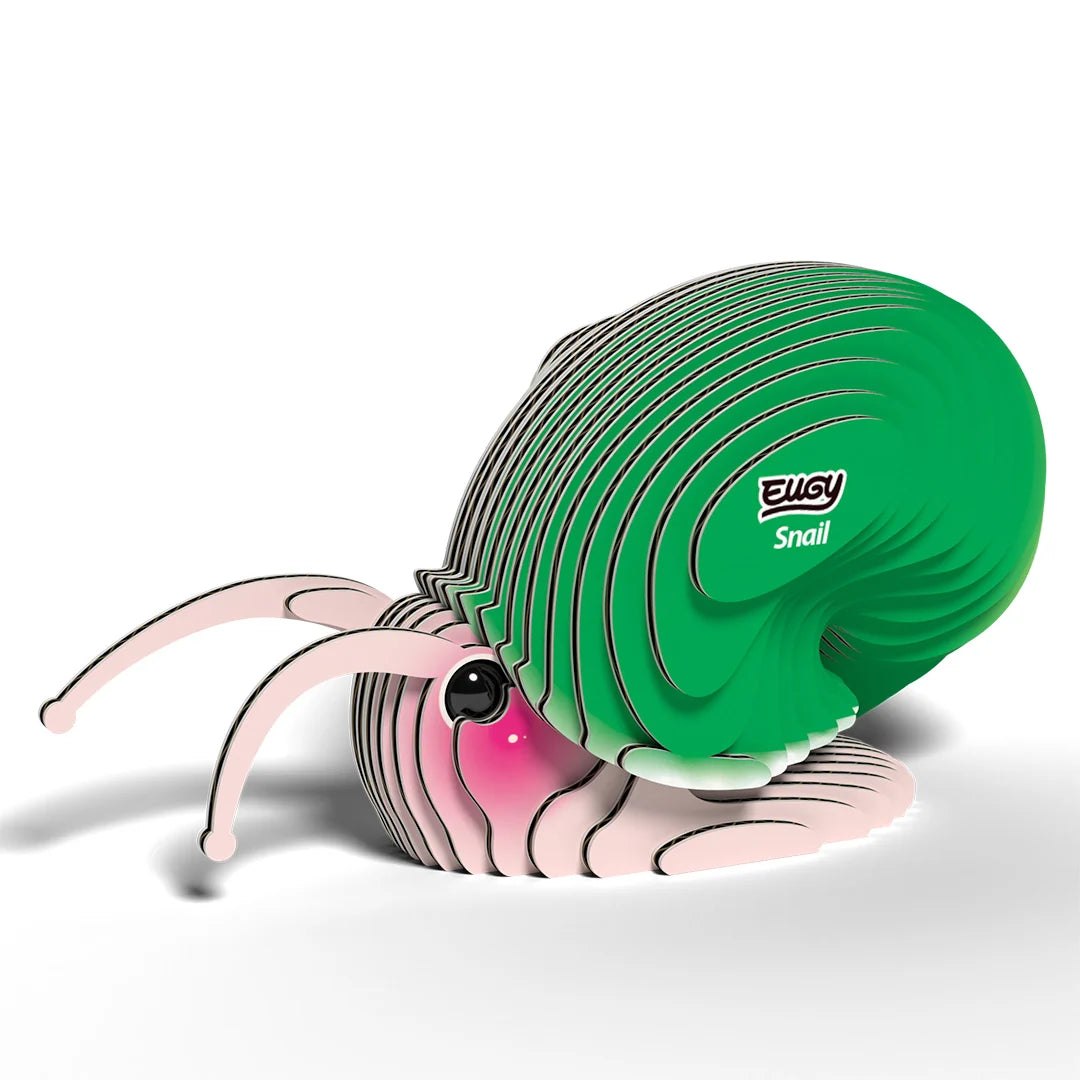 Puzzle 3D Eugy Dodoland - Snail (Caracol) 🐌