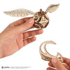 Puzle 3D de madera Ugears- Snitch Dorada (Linea Harry Potter) ⚡👓