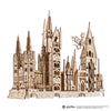 Puzle 3D de madera- Castillo de Hogwarts- Ugears (Linea Harry Potter) ⚡👓
