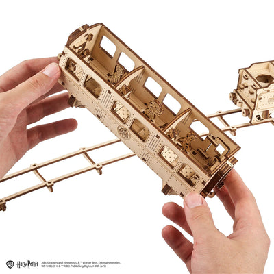 Puzle 3D de madera- Expreso de Hogwarts- Ugears (Linea Harry Potter) ⚡👓