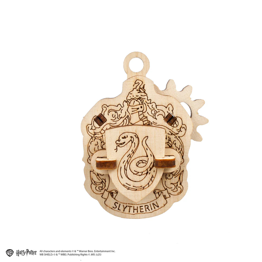 Puzle 3D de madera- Insignias Hogwarts - Ugears (Linea Harry Potter) ⚡👓