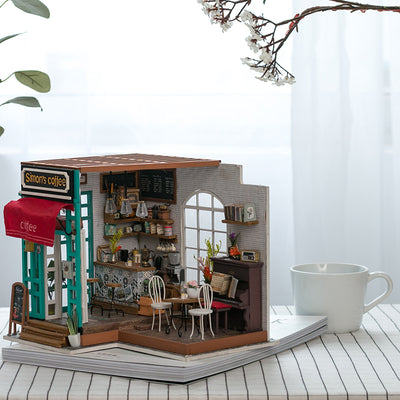 Puzzle 3D Robotime Miniatura - Simon´s Coffee - DG109