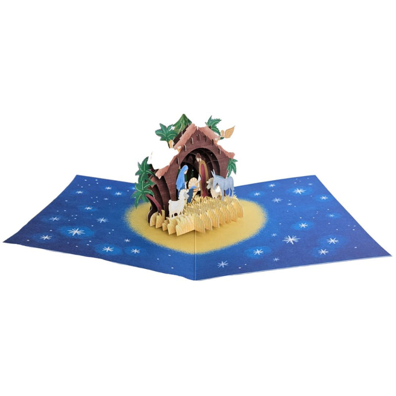 Tarjeta navideña pop-up Kiriarte- Natividad 🌟😇
