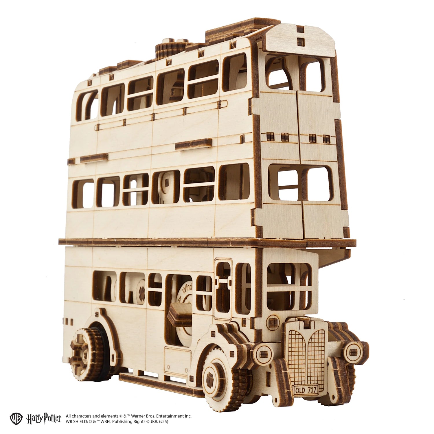 Puzle 3D de madera mecánico UGEARS- Autobus Mágico Harry Potter (KNIGHT BUS) 🚌🪄