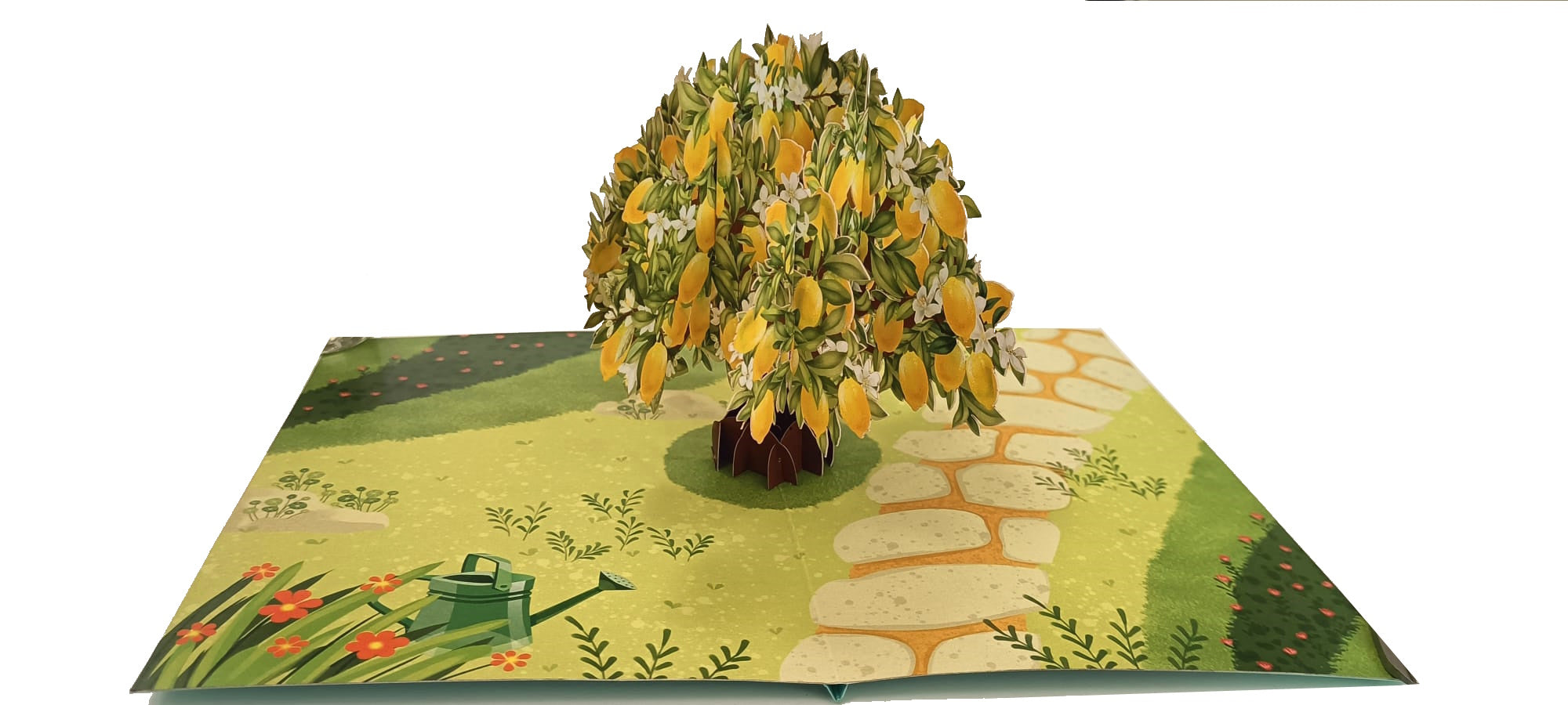 Tarjeta pop-up Kiriarte- Limonero 🍋