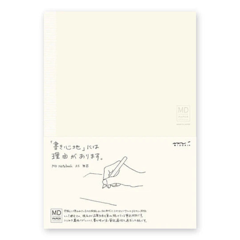 Midori MD - Cuaderno A5 Paper Notebook - BLANCO 📒🅰️5️⃣ 🇯🇵