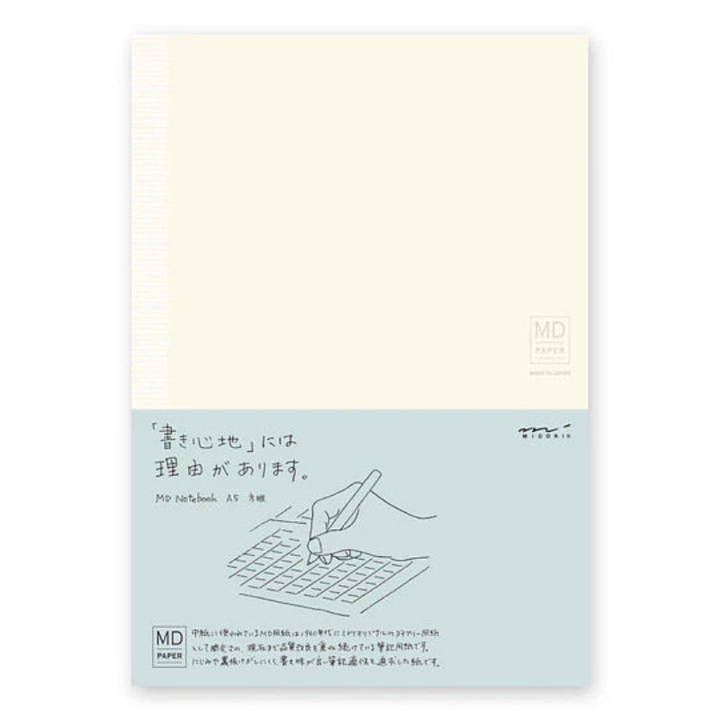 Midori MD - Cuaderno - A5 Paper Notebook - CUADRICULADO 📒🅰️5️⃣ 🇯🇵