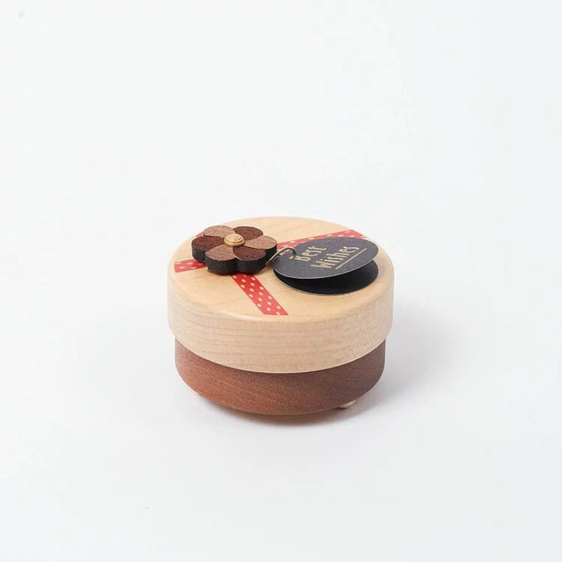 Cajita Musical Wooderfull Life - Gift Bow 🎀🎵 (mini caja musical)