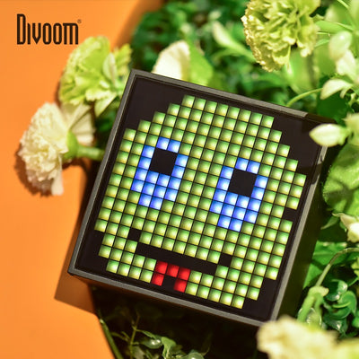 Parlante bluetooth Divoom - Timebox EVO pixel art classic