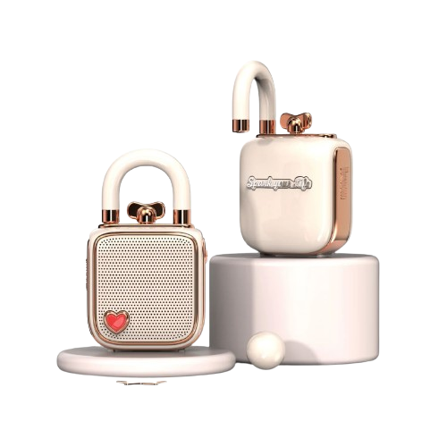 Parlante bluetooth Divoom - Love Lock (mini parlante portátil) 🔓💘
