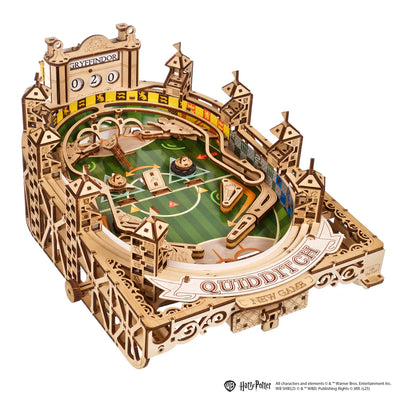 Puzle 3D de madera- Quidditch™ Fliper- Ugears (Linea Harry Potter) ⚡👓