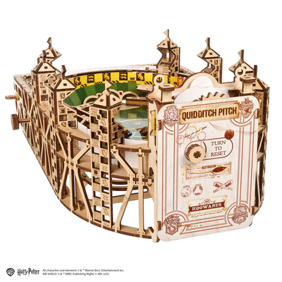 Puzle 3D de madera- Quidditch™ Fliper- Ugears (Linea Harry Potter) ⚡👓