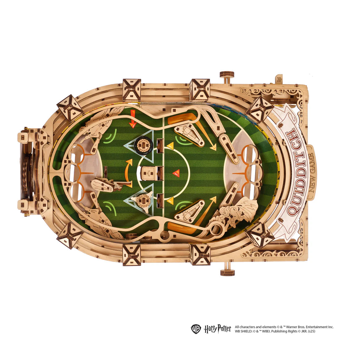 Puzle 3D de madera- Quidditch™ Fliper- Ugears (Linea Harry Potter) ⚡👓