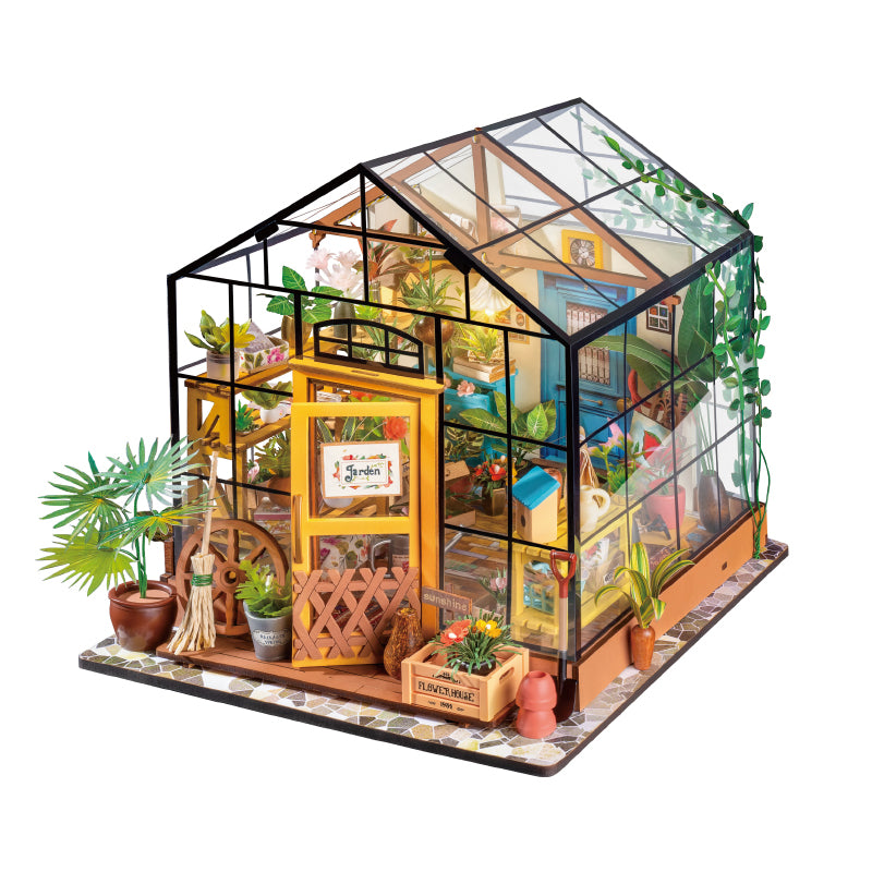 Puzzle 3D Robotime Miniatura - Cathy´s Green House - DG104