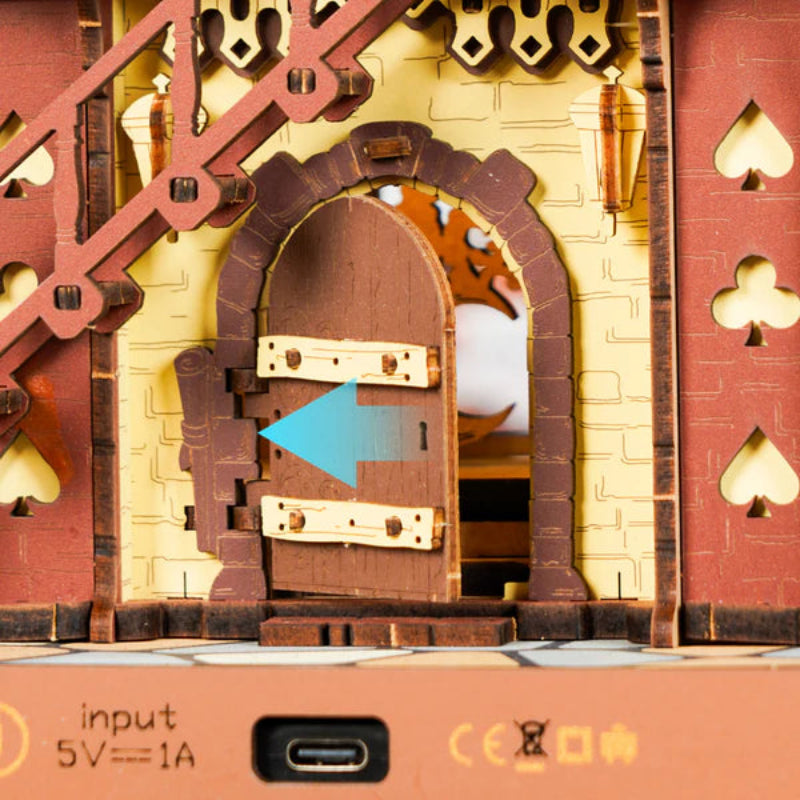 Puzzle 3D Robotime Miniatura - Cuckoo Clock 🕰️🐦‍⬛ (LC901C)