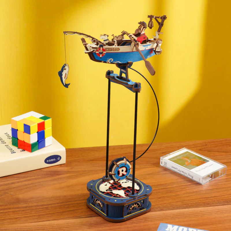 Puzzle 3D Robotime Madera- Ocean Fisher 🎣