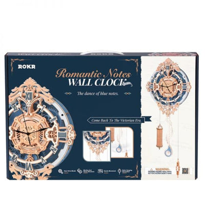 Puzzle 3D madera Robotime - Romantic Notes Wall Clock LC701 🕰️ (Reloj de pared romántico)