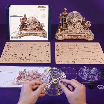 Puzzle 3D Robotime Miniatura - Gearball Scramble 🎯