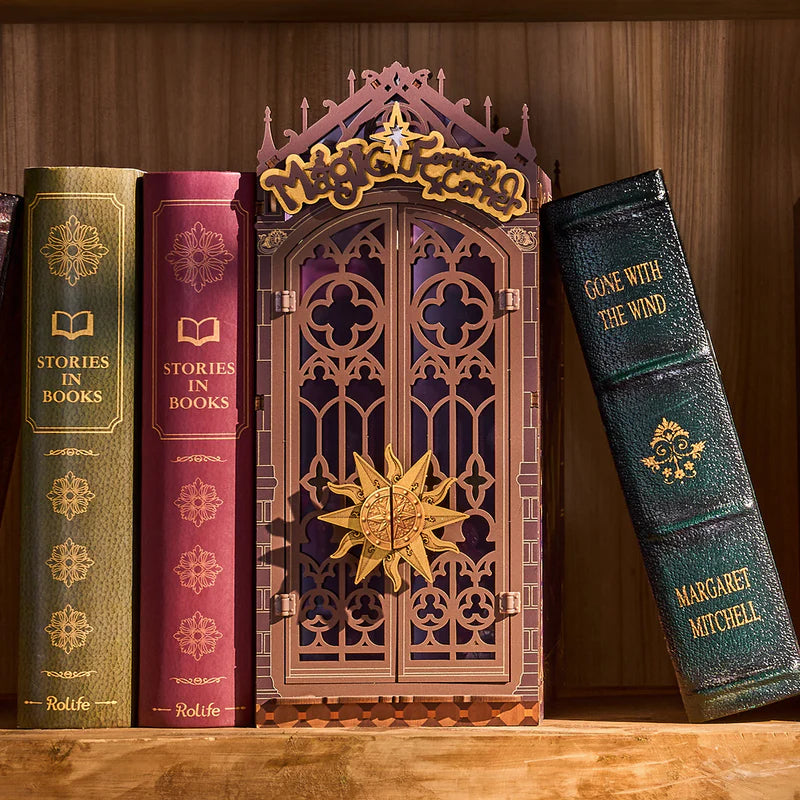 Rolife de Robotime- Puzle 3d - Book Nook - Rincón de la Fantasía - Magic Fantasy Corner TGB14🧙‍♂️🔮