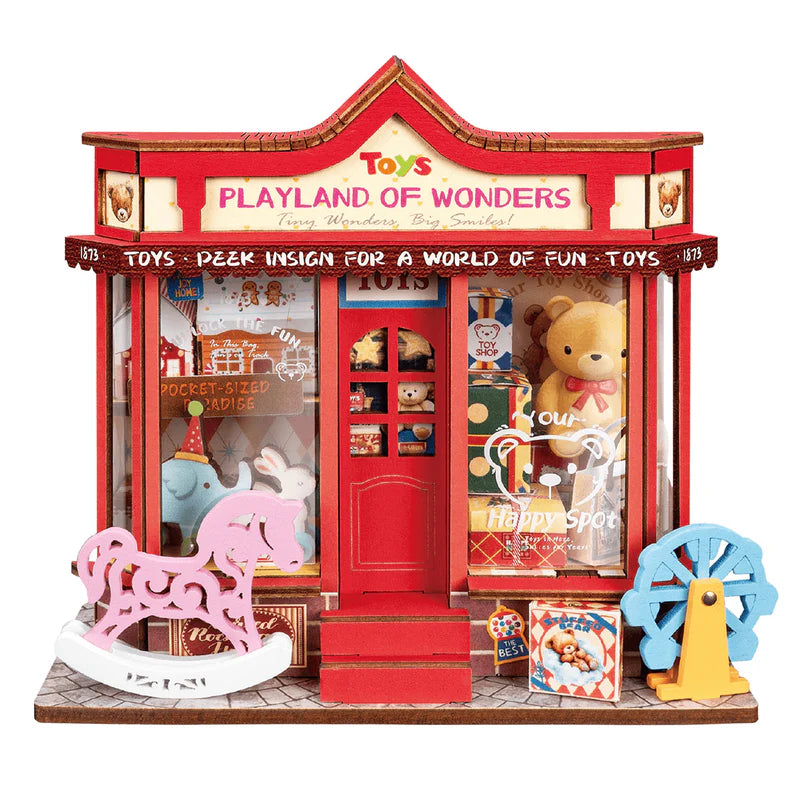 Rolife Robotime - Puzle 3d - casita miniatura- Juguetería Mágica - Whimsy Toy Shop DS044🎪🧸