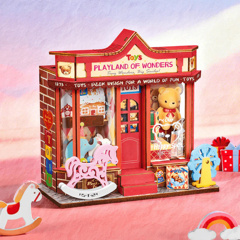 Rolife Robotime - Puzle 3d - casita miniatura- Juguetería Mágica - Whimsy Toy Shop DS044🎪🧸