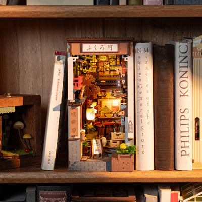PUZLE 3D MINIATURA ROBOTIME BOOK NOOK- Sakura Wine Alley TGB11 🌺🍷