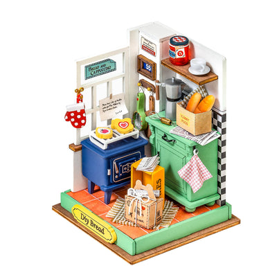 PUZZLE 3D ROBOTIME CASITA MINIATURA –  Afternoon Baking Time DS029 🍞🥐🥖