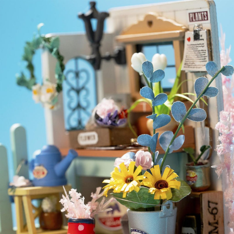PUZZLE 3D ROBOTIME CASITA MINIATURA –  Dreaming Terrace Garden DS030 ❤️🌻🪻❤️