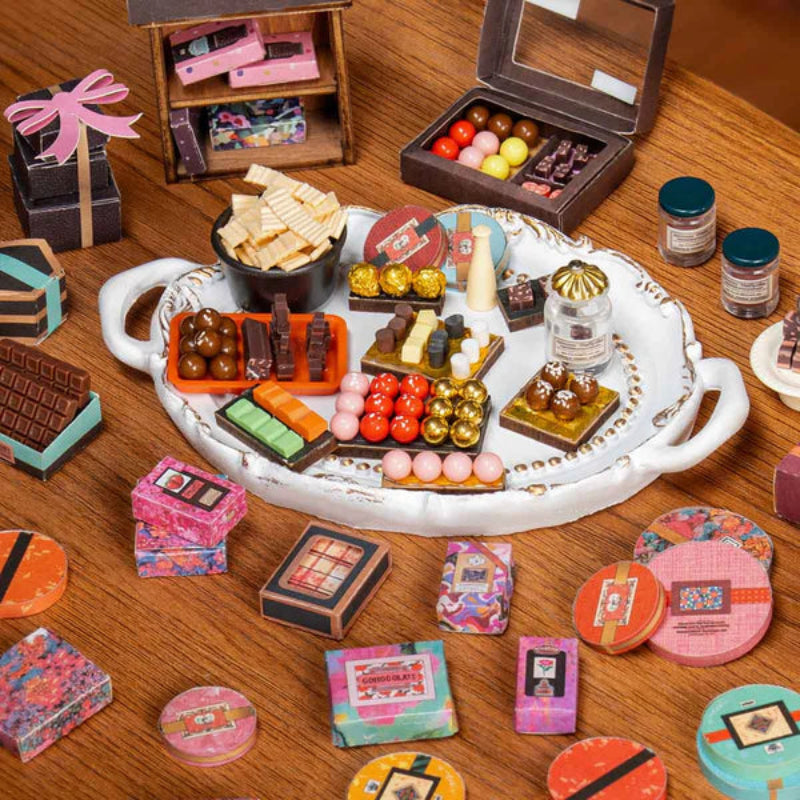 Puzzle 3D Robotime Miniatura - Henry´s Chocolate 🍫
